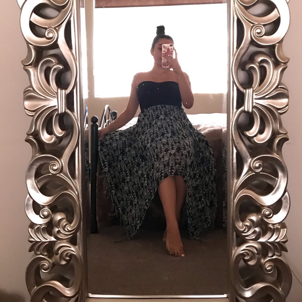 Maxi strapless